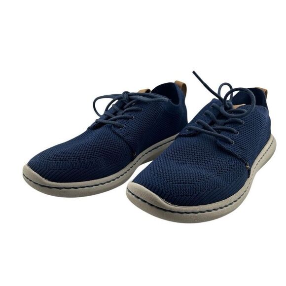 Collection by Clarks shoes Mens 7.5 Blue Navy Ultimate Comfort Shoes - Picture 1 of 8